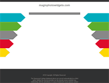 Tablet Screenshot of magixphotowidgets.com
